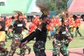 Papua dance Royalty Free Stock Photo