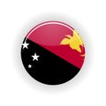 Papua New Guinea icon circle Royalty Free Stock Photo