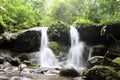 Papua New Guinea Waterfall Royalty Free Stock Photo
