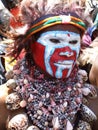 Papua Warrior Royalty Free Stock Photo