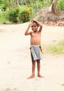 Papuan kid Royalty Free Stock Photo