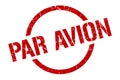 par avion stamp