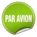 par avion sticker