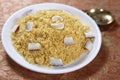 Jaggery, par boiled rice sweet, Vellap Puttu Royalty Free Stock Photo