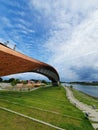 The Par-Sarn, Landmark of the Chao Phraya river in Nakhonsawan provinc, north of Thailand