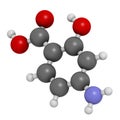Para-aminosalicylic acid drug molecule. Used in treatment of tuberculosis and inflammatory bowel disease (ulcerative colitis,