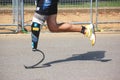 Para athlete Royalty Free Stock Photo