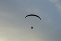 Para-glide over daytona beach Royalty Free Stock Photo