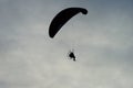 Para-glide over st johns river Royalty Free Stock Photo