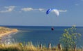 Para- glider, Compton Bay