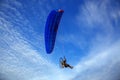 Para Motor is flying in the sky. Royalty Free Stock Photo
