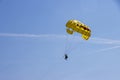 Para sailing off the coast in Adriatic sea