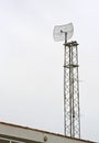 Parabolic Antenna Tower Royalty Free Stock Photo
