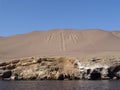 Paracas Candelabra Royalty Free Stock Photo