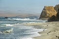 Paracas national park, Peru Royalty Free Stock Photo