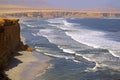 Paracas National Reserve, Where the Desert Meets the Ocean, Ica Region of Peru, South America Royalty Free Stock Photo