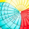 Parachute canopy Royalty Free Stock Photo