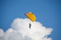 Parachute extreme jumping
