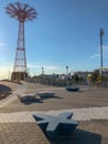 Parachute Jump - Coney Island, Brooklyn Royalty Free Stock Photo