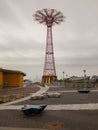 Parachute Jump - Coney Island, Brooklyn Royalty Free Stock Photo