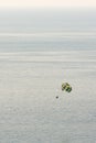 Parachute over adriatic sea