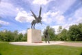 Parachute regiment memorial.