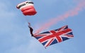 The Parachute Regiment's Red Devils parachute display team