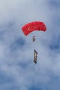 Parachute Team at Air Show of Turkish Air Force