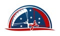 Parachutist Logo Design Template