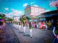 The parade atsmosphere in Sampit Citu