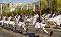 Parade changing of the guard in Athens.