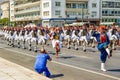 Parade changing of the guard in Athens.