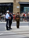 Parade coordinators in Luxembourg Royalty Free Stock Photo