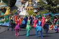 Parade at Disneyland Royalty Free Stock Photo
