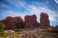 Parade of Elephants Arches National Park Royalty Free Stock Photo