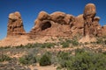 Parade of Elephants in Arches National Park Royalty Free Stock Photo