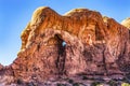 Parade of Elephants Rock Canyon Windows Section Arches National Park Moab Utah Royalty Free Stock Photo