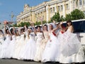 parade of fiancees in Kharkov