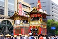 Parade of Gion festival, Kyoto Japan Royalty Free Stock Photo