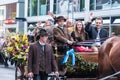 Parade of the hosts of the Wiesn Royalty Free Stock Photo