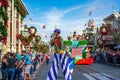 Parade in Main Street USA at The Magic Kingdom, Walt Disney World. Royalty Free Stock Photo