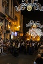 Parade of Moors and Christians for the festivities of Elche, Alicante