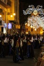 Parade of Moors and Christians for the festivities of Elche, Alicante