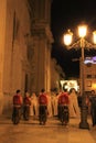 Parade of Moors and Christians for the festivities of Elche, Alicante