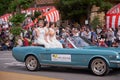 The parade of representatives of the sister cities of Nagoya. Nagoya festival. Japan Royalty Free Stock Photo