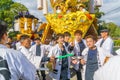 Parade - Saijo Isono Shrine Festival Royalty Free Stock Photo