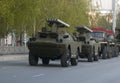 Parade of victory in Great Patriotic War