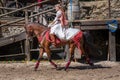 The Show: The Legend of Knights in Provins, France Royalty Free Stock Photo