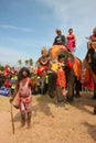 Paraders in local sports festival season