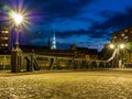 ParadiesbrÃÂ¼cke in zwickau East germany